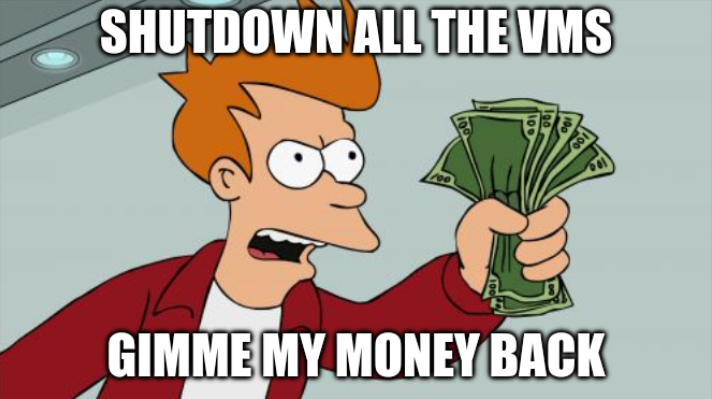 Shutdown VMs